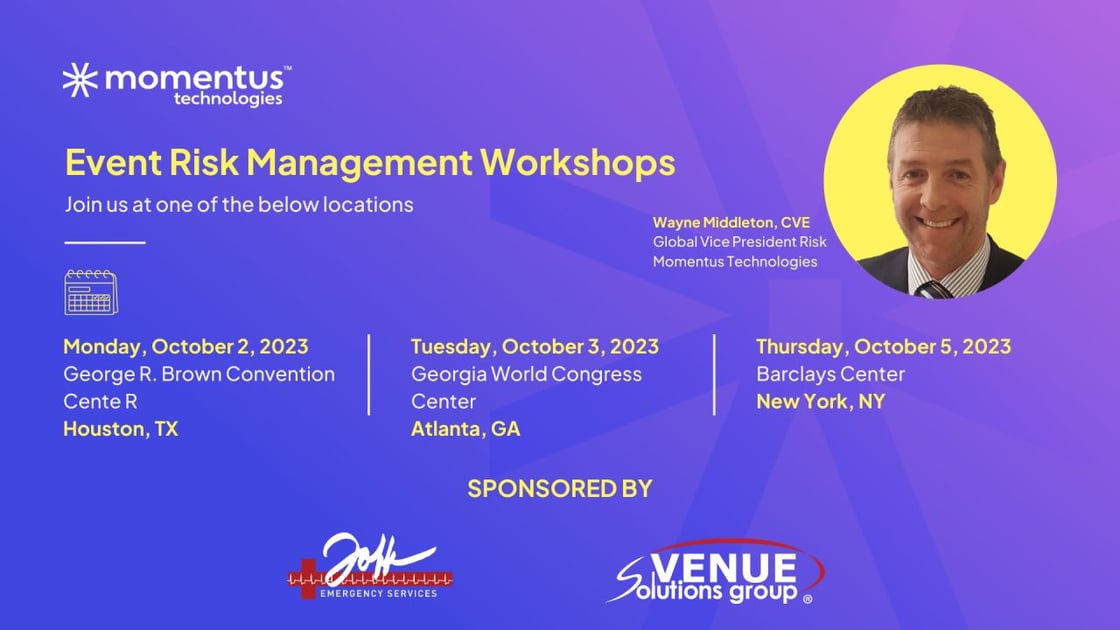 Momentus Event Safety Workshops