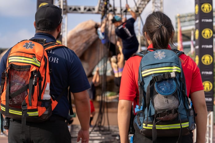 Joffe paramedics at a large venue